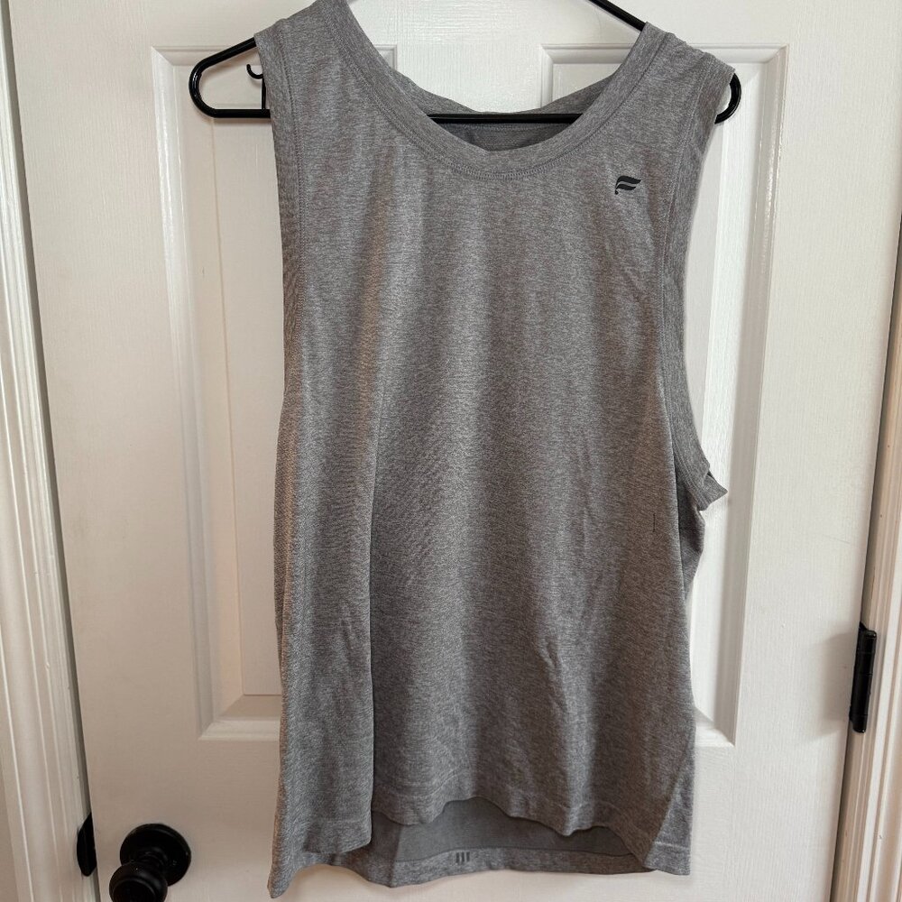 Fabletics Gray Men's Athletic Tank Top